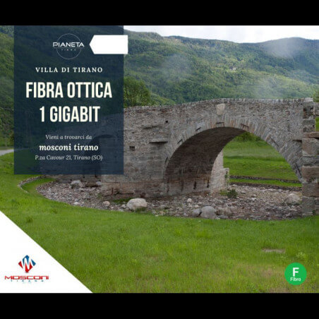Pianeta Fibra FTTH FWA Villa di Tirano Stazzona -Fibra Ottica Villa di Tirano-
